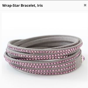 NIB Touchstone Crystal Iris Wrapstar Bracelet
